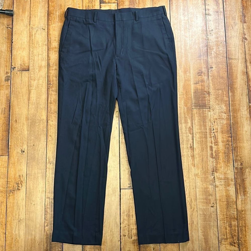 Perry Ellis Portfolio Mens size 36 x 32 Black Formal Trousers Holiday dress pant